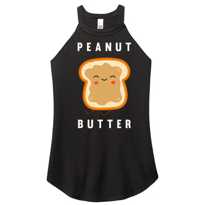 Peanut Butter And Jelly Best Friend Matching Women’s Perfect Tri Rocker Tank