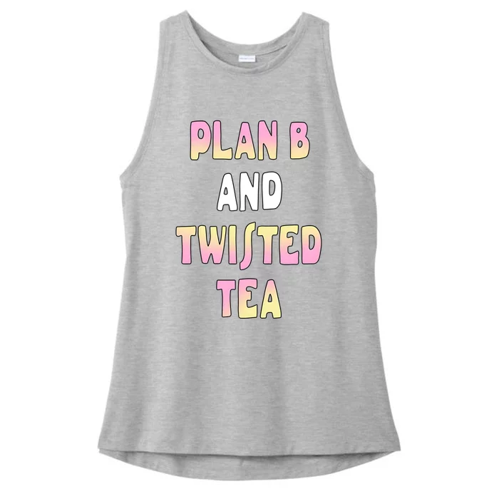 Plan B And Twisted Tea Ladies Tri-Blend Wicking Tank