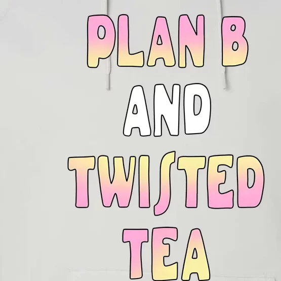 Plan B And Twisted Tea Performance Fleece Hoodie