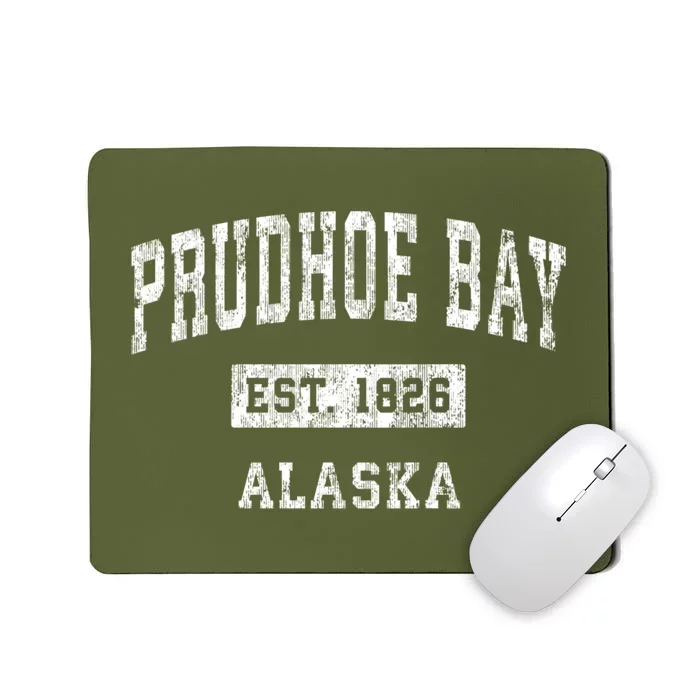 Prudhoe Bay Alaska Ak Vintage Sports Mousepad