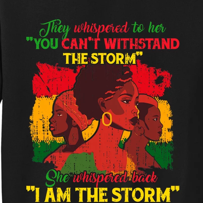 Proud Black African American Ladies Sweatshirt