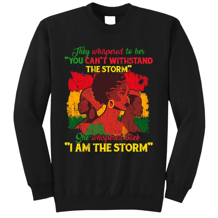 Proud Black African American Ladies Sweatshirt