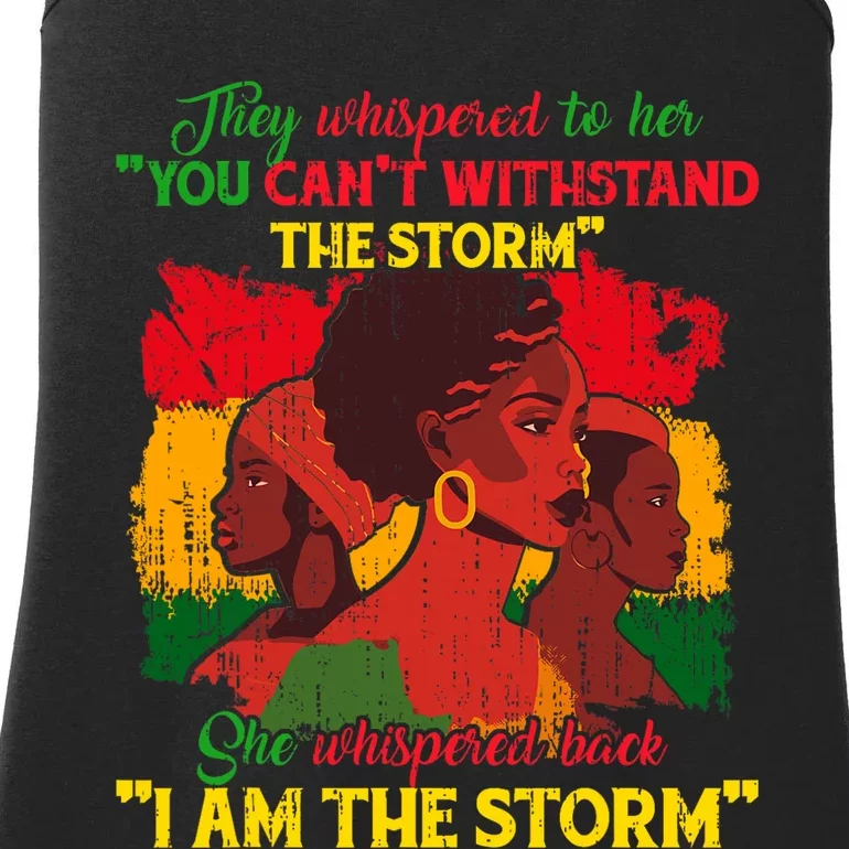 Proud Black African American Ladies Ladies Essential Tank