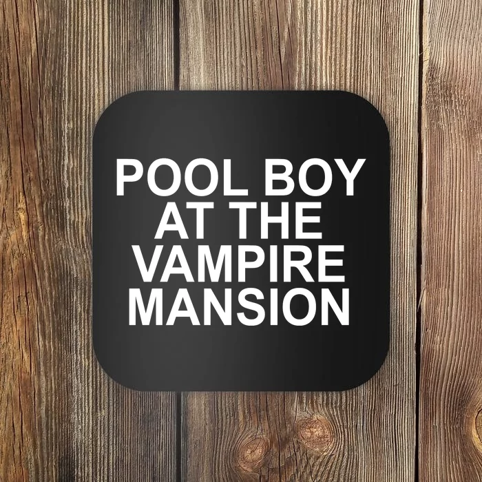 Pool Boy At The Vampire Mansion Coaster