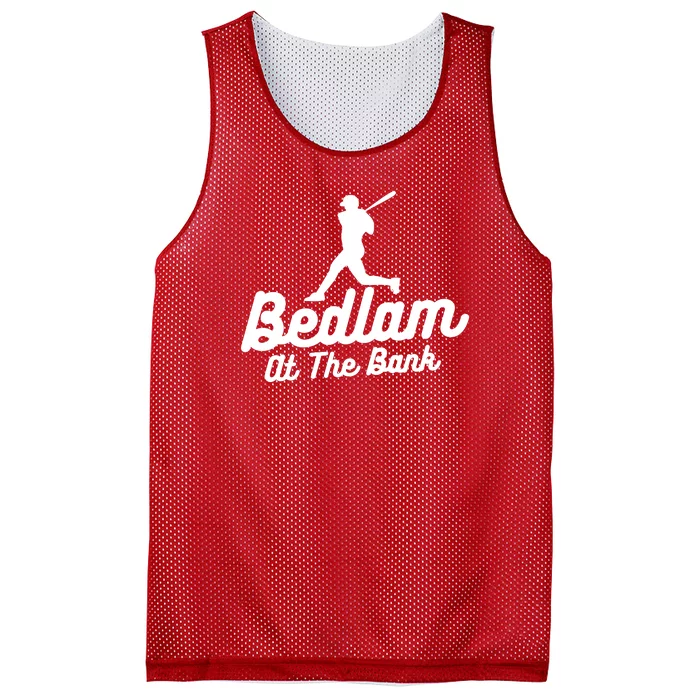 Philly Bedlam At The Bank Philadelphia Phillies Baseball Mesh Reversible Basketball Jersey Tank