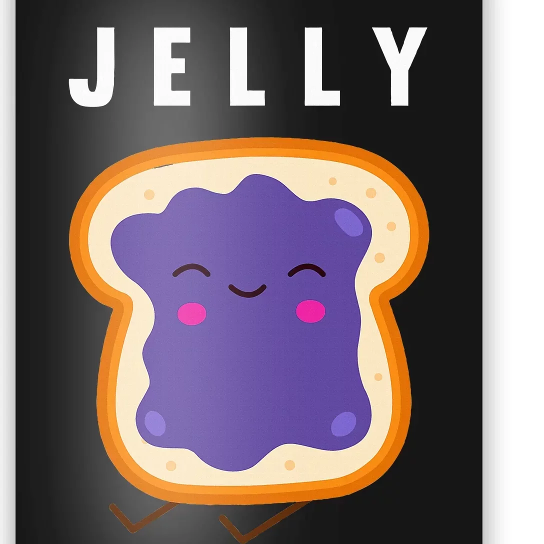 Peanut Butter And Jelly Best Friend Matching Poster