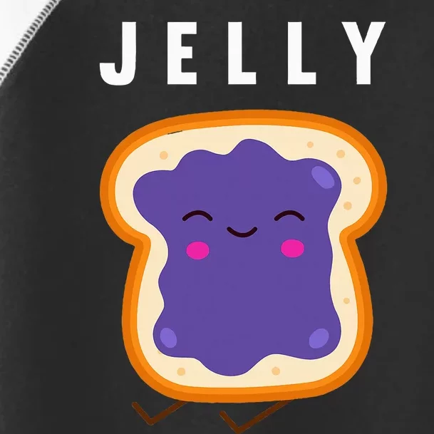 Peanut Butter And Jelly Best Friend Matching Toddler Fine Jersey T-Shirt