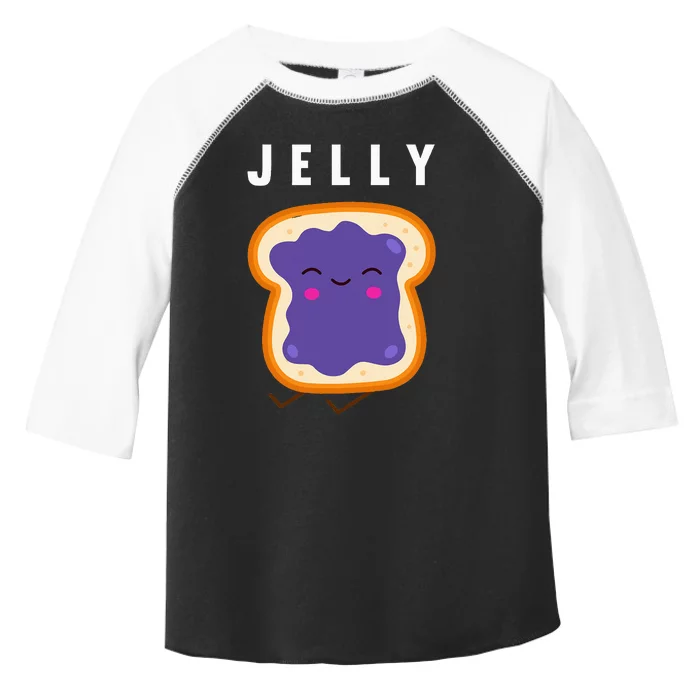 Peanut Butter And Jelly Best Friend Matching Toddler Fine Jersey T-Shirt