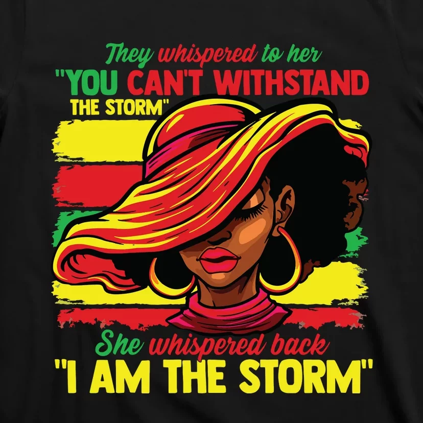 Proud Black African American Ladies Black History Month T-Shirt