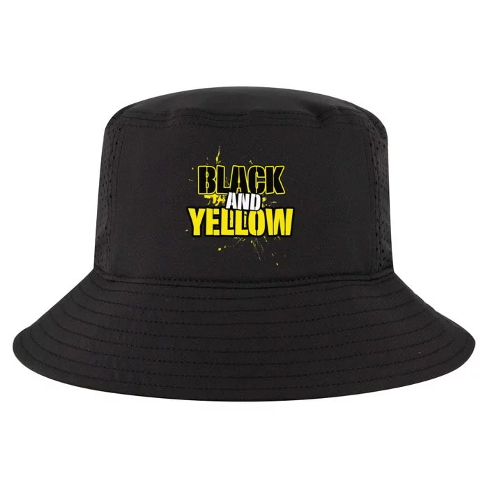 Pittsburgh Black and Yellow Pennsylvania Cool Comfort Performance Bucket Hat