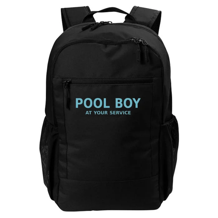 Pool Boy At Your Service Daily Commute Backpack