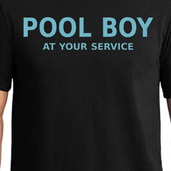 Pool Boy At Your Service Pajama Set