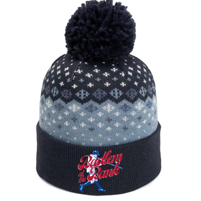 Philly Bedlam At The Bank Philadelphia Phillies Baseball The Baniff Cuffed Pom Beanie