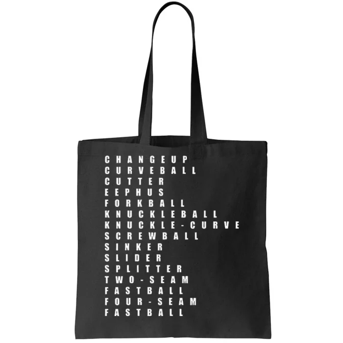 Pitcher Baseball Apparel Baseball Tote Bag