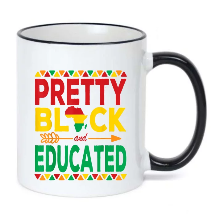 Pretty Black And Educated Black Strong African American Black Color Changing Mug