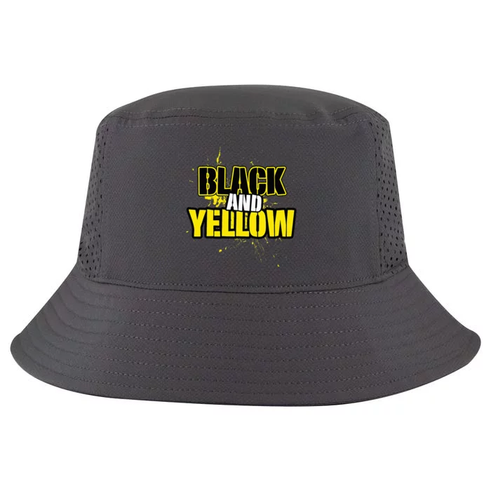 Pittsburgh Black And Yellow Pennsylvania Cool Comfort Performance Bucket Hat