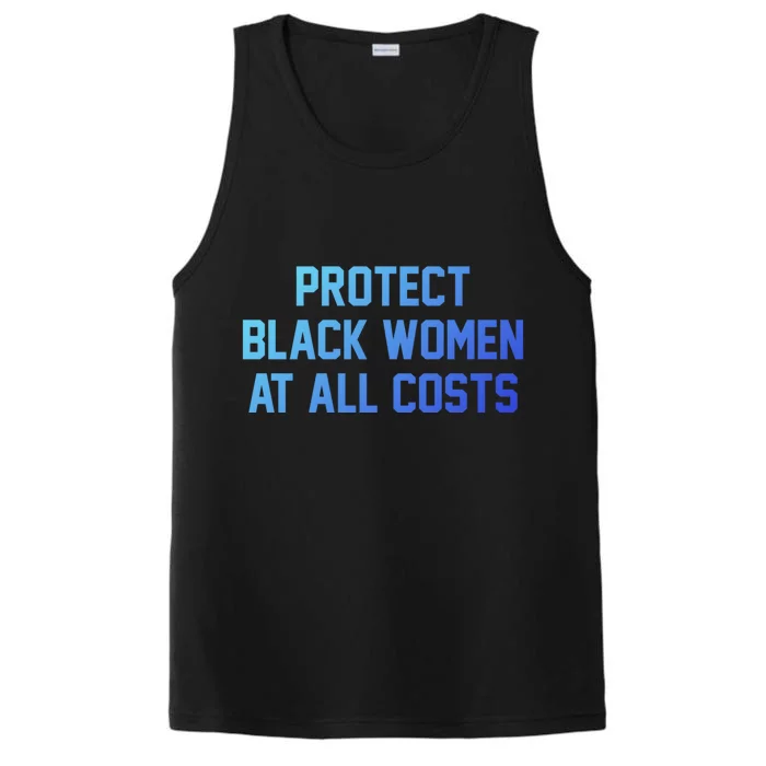 Protect Black At All Costs Gift Best Resist Performance Tank