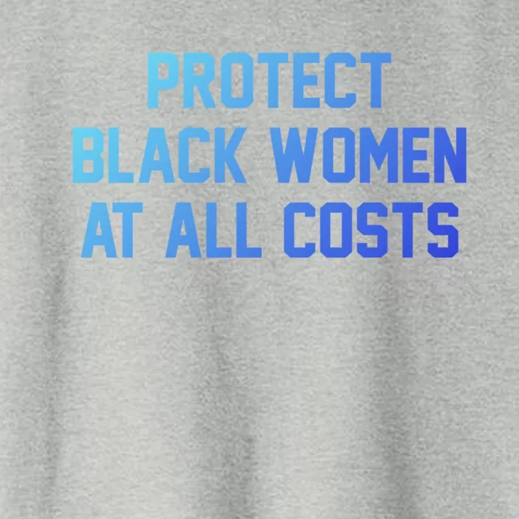 Protect Black At All Costs Gift Best Resist Women's Crop Top Tee