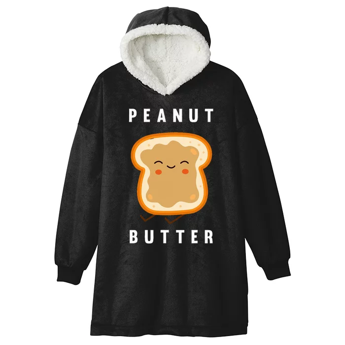 Peanut Butter And Jelly Best Friend Matching Hooded Wearable Blanket