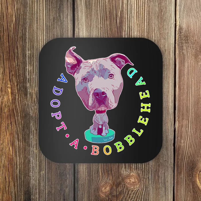 Pit Bull Adopt Rescue Oversized Coaster