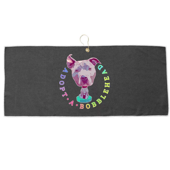 Pit Bull Adopt Rescue Oversized Large Microfiber Waffle Golf Towel