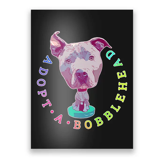 Pit Bull Adopt Rescue Oversized Poster