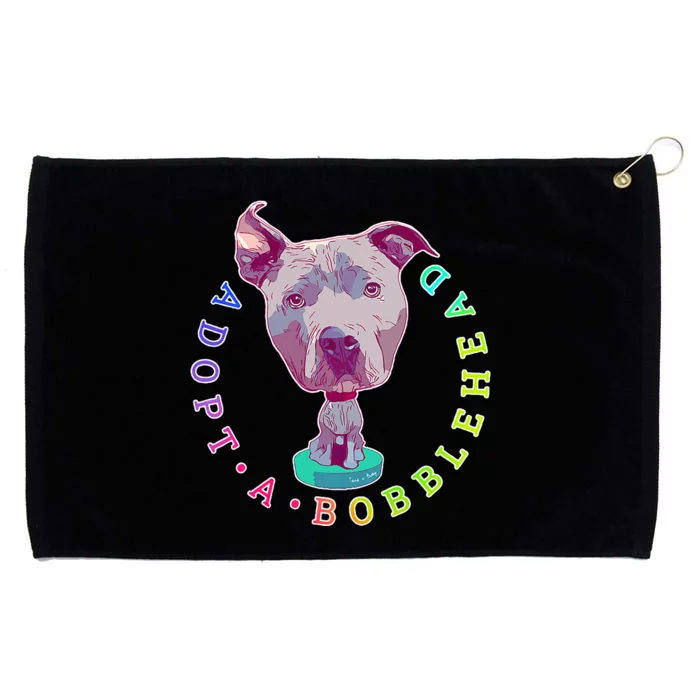 Pit Bull Adopt Rescue Oversized Grommeted Golf Towel