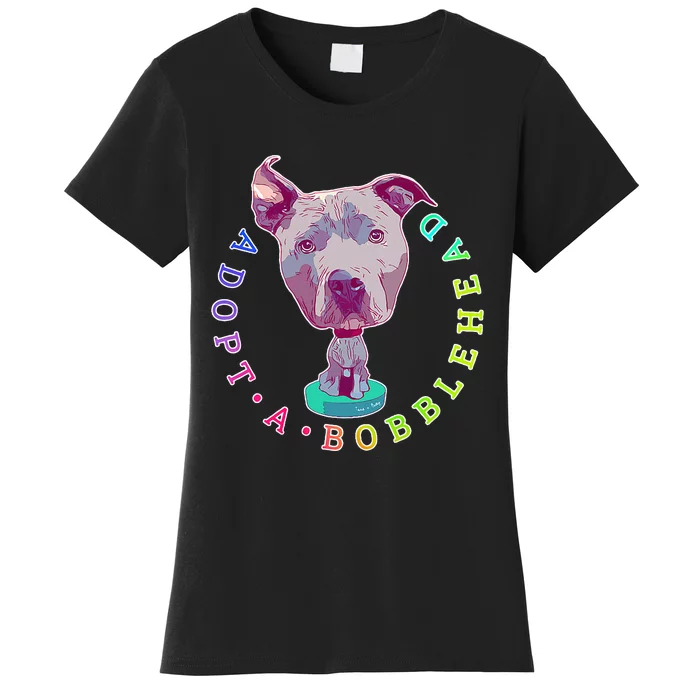 Pit Bull Adopt Rescue Oversized Women's T-Shirt