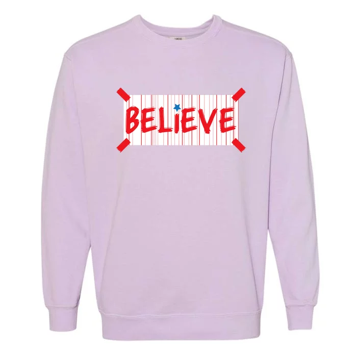 Philadelphia Baseball Believe Garment-Dyed Sweatshirt