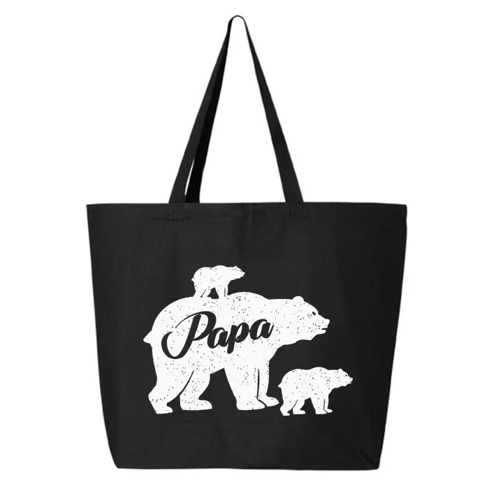 Papa Bear Baby Newborn Twin Dad Bear Papabear 25L Jumbo Tote