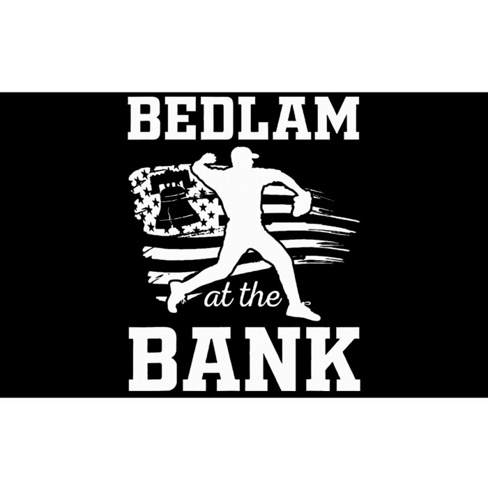 P.H.I.L.L.Y Bedlam Bedlam At The Bank Philadelphia Baseball Bumper Sticker