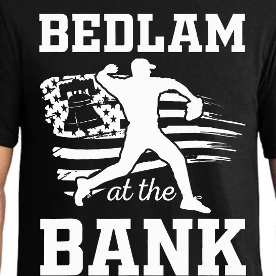 P.H.I.L.L.Y Bedlam Bedlam At The Bank Philadelphia Baseball Pajama Set