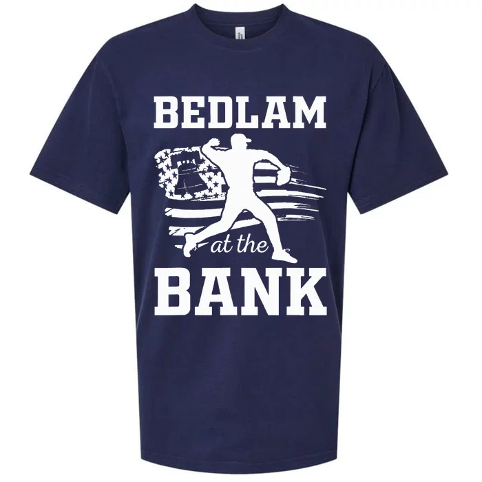 P.H.I.L.L.Y Bedlam Bedlam At The Bank Philadelphia Baseball Sueded Cloud Jersey T-Shirt