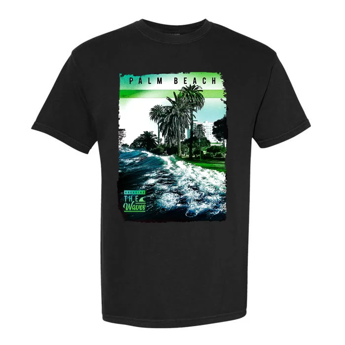 Palm Beach Break The Waves Garment-Dyed Heavyweight T-Shirt