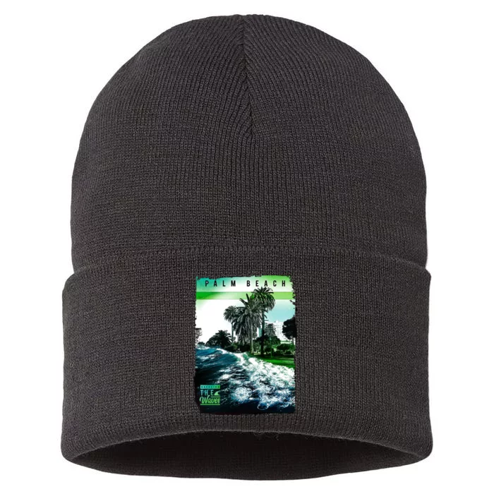 Palm Beach Break The Waves Sustainable Knit Beanie