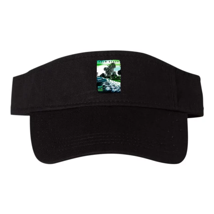 Palm Beach Break The Waves Valucap Bio-Washed Visor