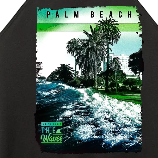 Palm Beach Break The Waves Women’s Perfect Tri Rocker Tank