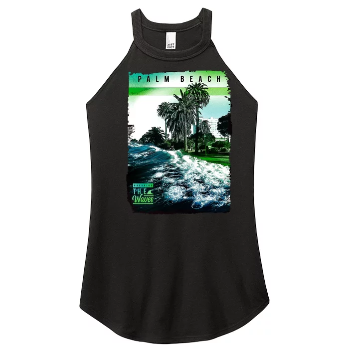 Palm Beach Break The Waves Women’s Perfect Tri Rocker Tank