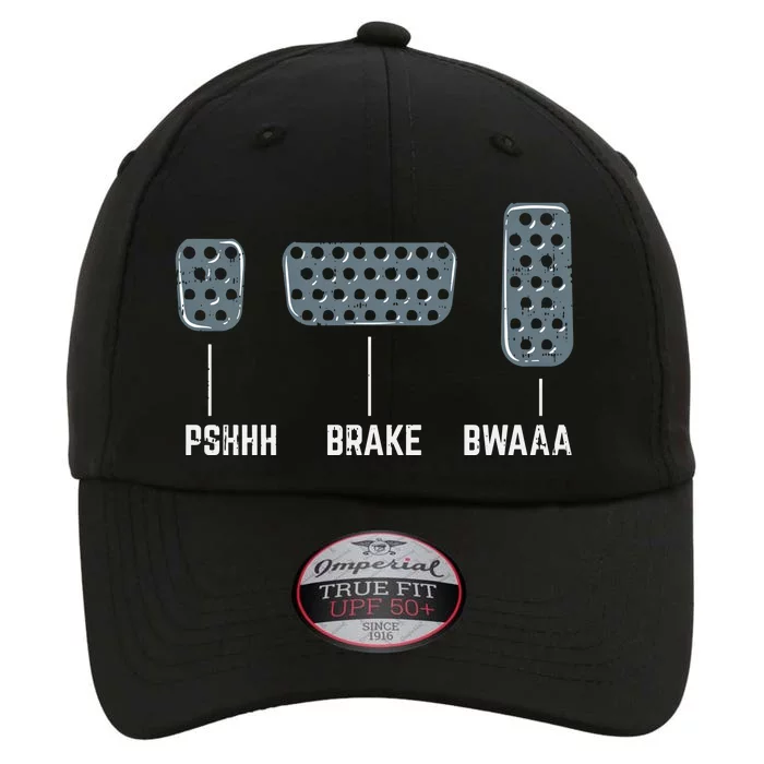 Pshhh Brake Bwaaa Drag Race Funny Racing Car Racer Gift The Original Performance Cap