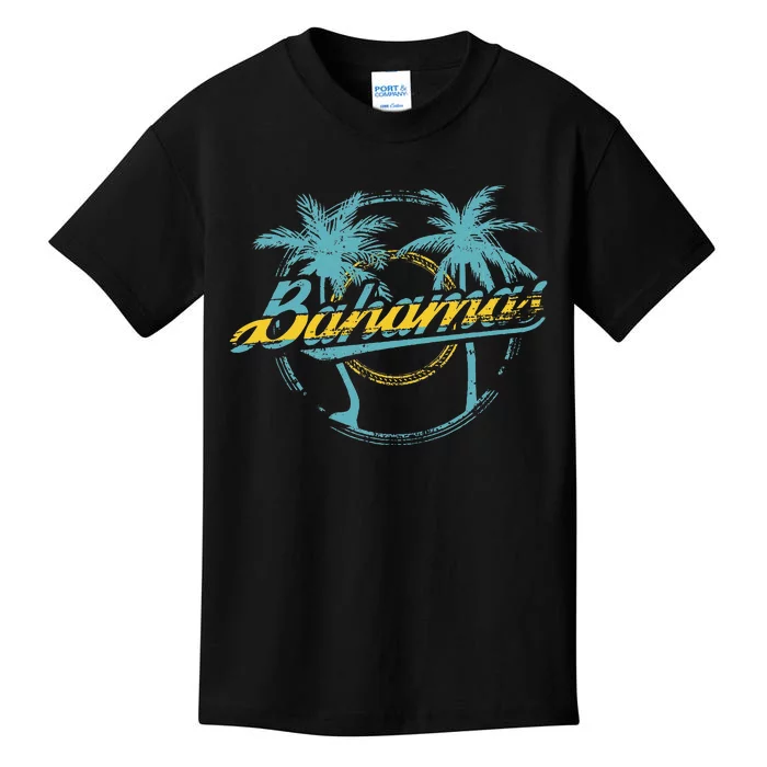 Proud Bahamas Bahamians Flag Gift Design Idea Nassau Kids T-Shirt