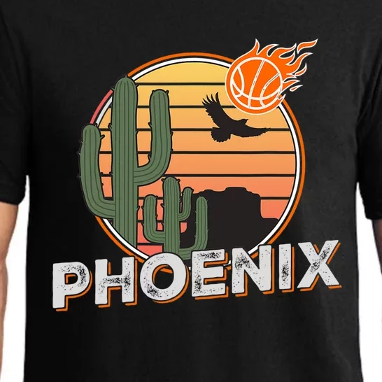 Phoenix Basketball B Ball City Arizona Fan Pride Pajama Set