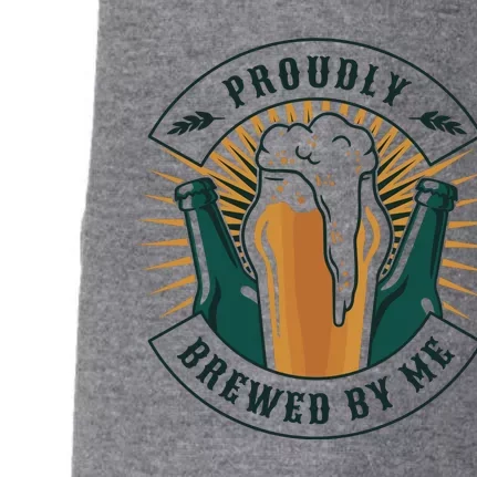 Proudly Brewed By Me Beer Doggie 3-End Fleece Hoodie