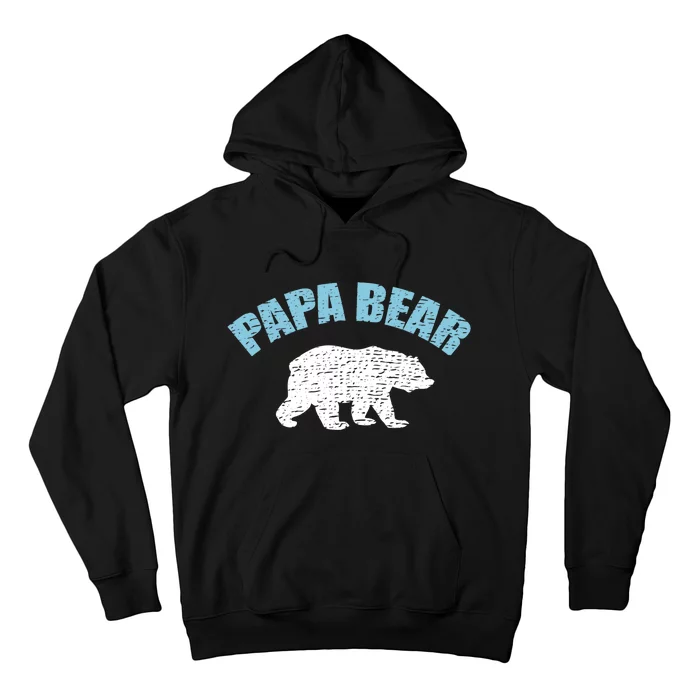 Papa Bear Bear Papa Tee Hoodie