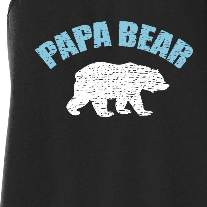 Papa Bear Bear Papa Tee Women's Racerback Tank