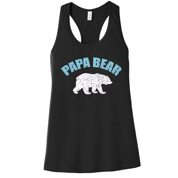 Papa Bear Bear Papa Tee Women's Racerback Tank