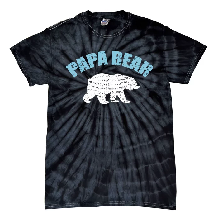 Papa Bear Bear Papa Tee Tie-Dye T-Shirt