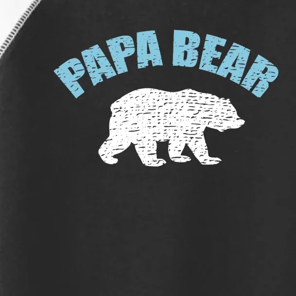 Papa Bear Bear Papa Tee Toddler Fine Jersey T-Shirt