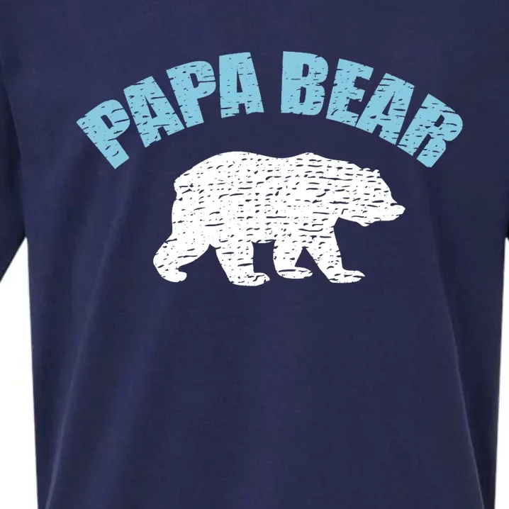 Papa Bear Bear Papa Tee Sueded Cloud Jersey T-Shirt