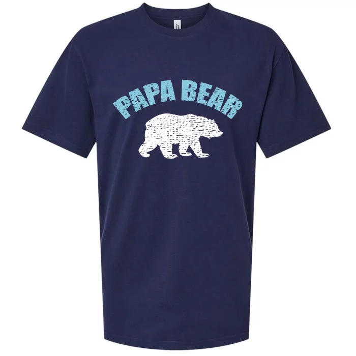 Papa Bear Bear Papa Tee Sueded Cloud Jersey T-Shirt