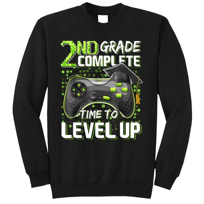 2nd Grade Complete Time To Level Up Happy Last Day Of School Sweatshirt